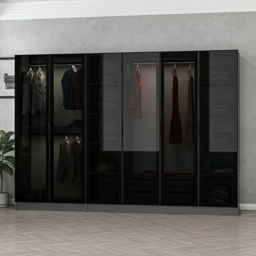 concept-usine-opera-dressing-anthracite-270-cm-avec-penderie image 4