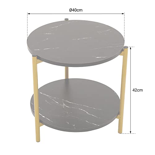 happy-garden-capri-rosalie-table-basse-ronde-effet-marbre image 8
