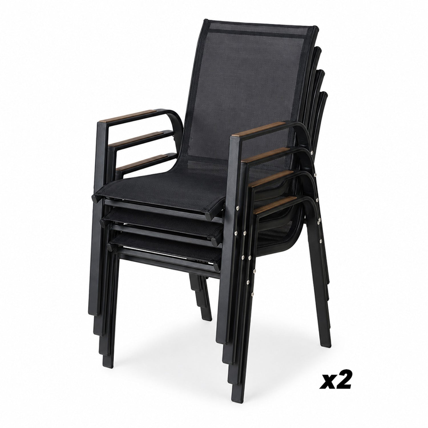 concept-usine-brisbane-salon-de-jardin-8-places-190-cm-noir image 8