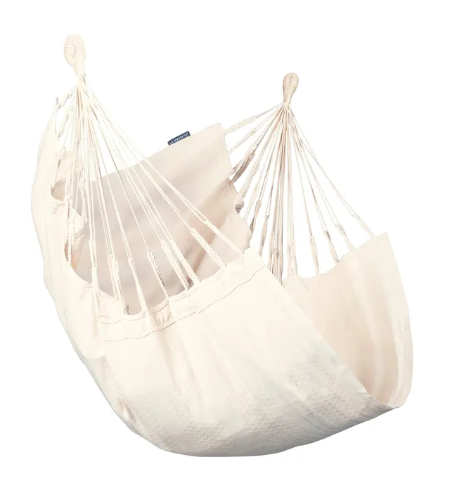 la-siesta-cumbia-organic-fauteuil-suspendu-latte-basic-coton-bio image 1
