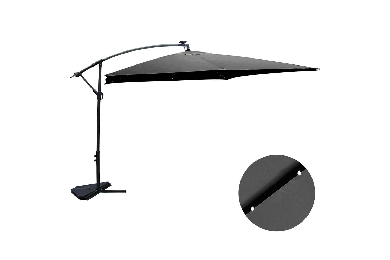 concept-usine-solenzara-bulle-parasol-d-port-gris-3x3-m image 3