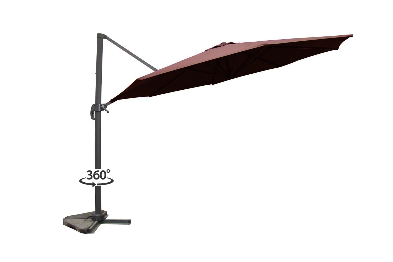 concept-usine-castillo-parasol-d-port-gris-350-cm-inclinable image 7