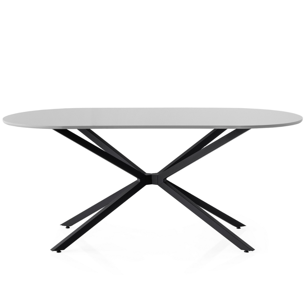 concept-usine-karvia-table-salle-manger-6-places-grise image 4