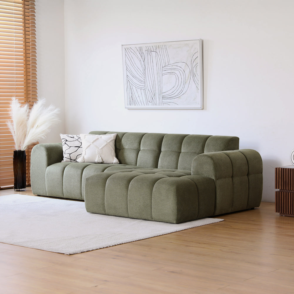 concept-usine-salford-canap-d-angle-velours-beige-3-places image 2