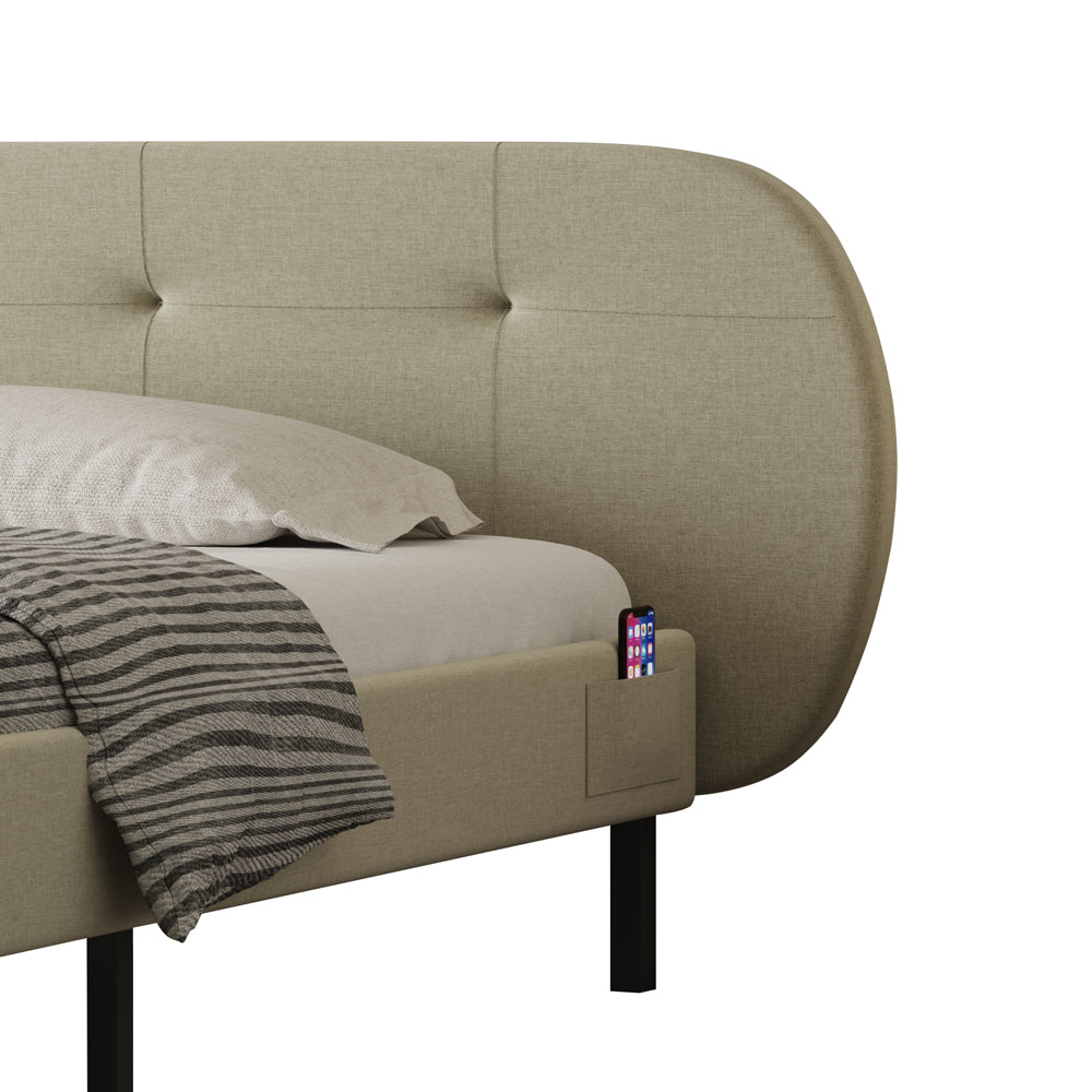 concept-usine-tulsa-160x200-lit-double-tissu-beige-avec-rangement image 7