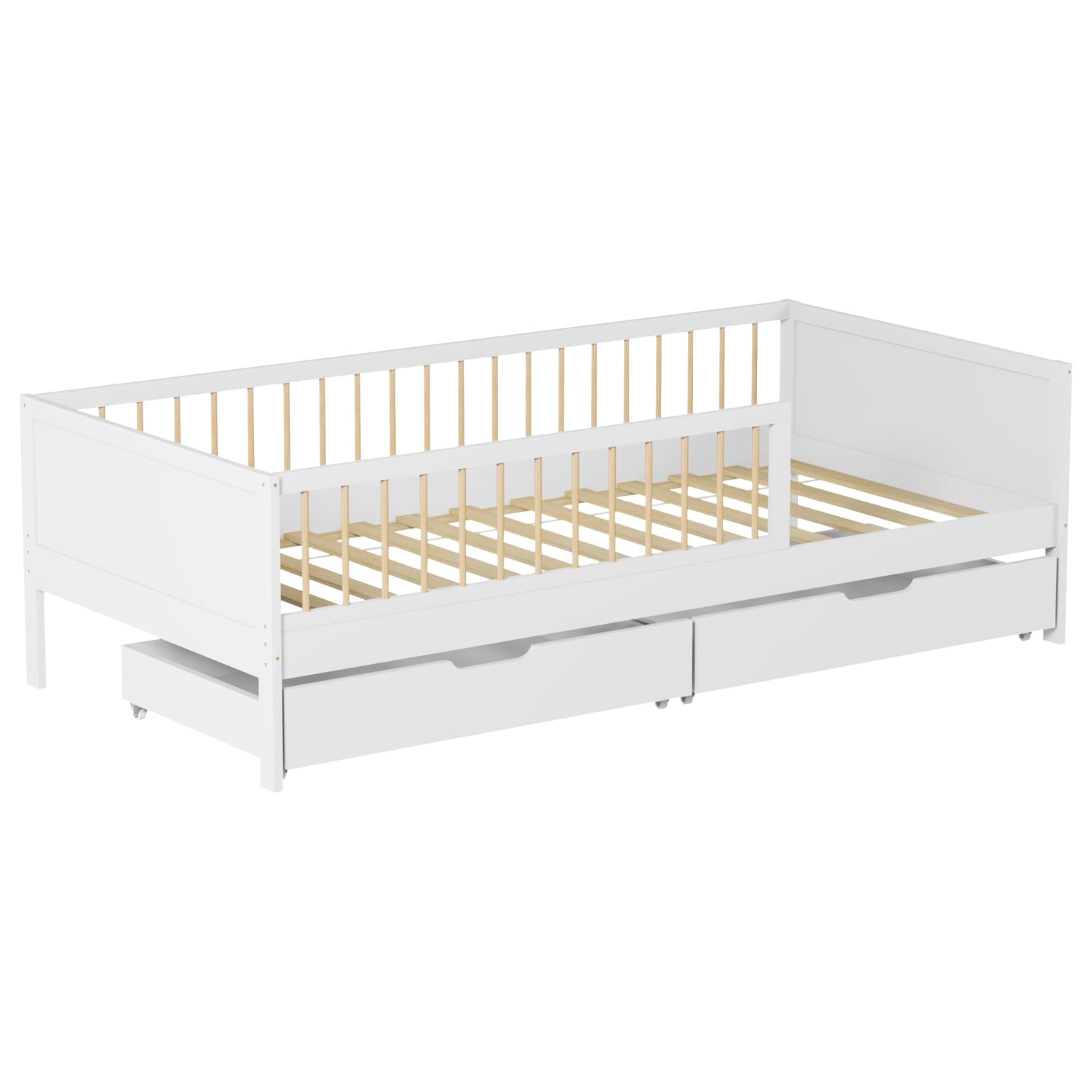 happy-garden-adam-lit-enfant-190x90-blanc-2-tiroirs-bois image 8