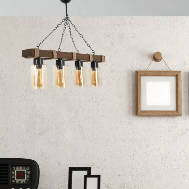 concept-usine-saphia-suspension-bois-4-lampes-ambr image 1
