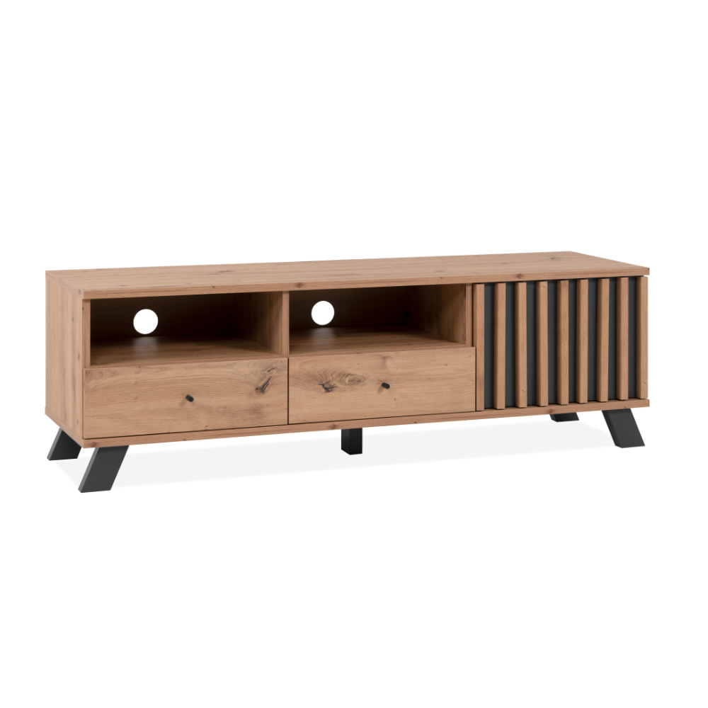 concept-usine-split-meuble-tv-140-cm-bois-industriel image 4