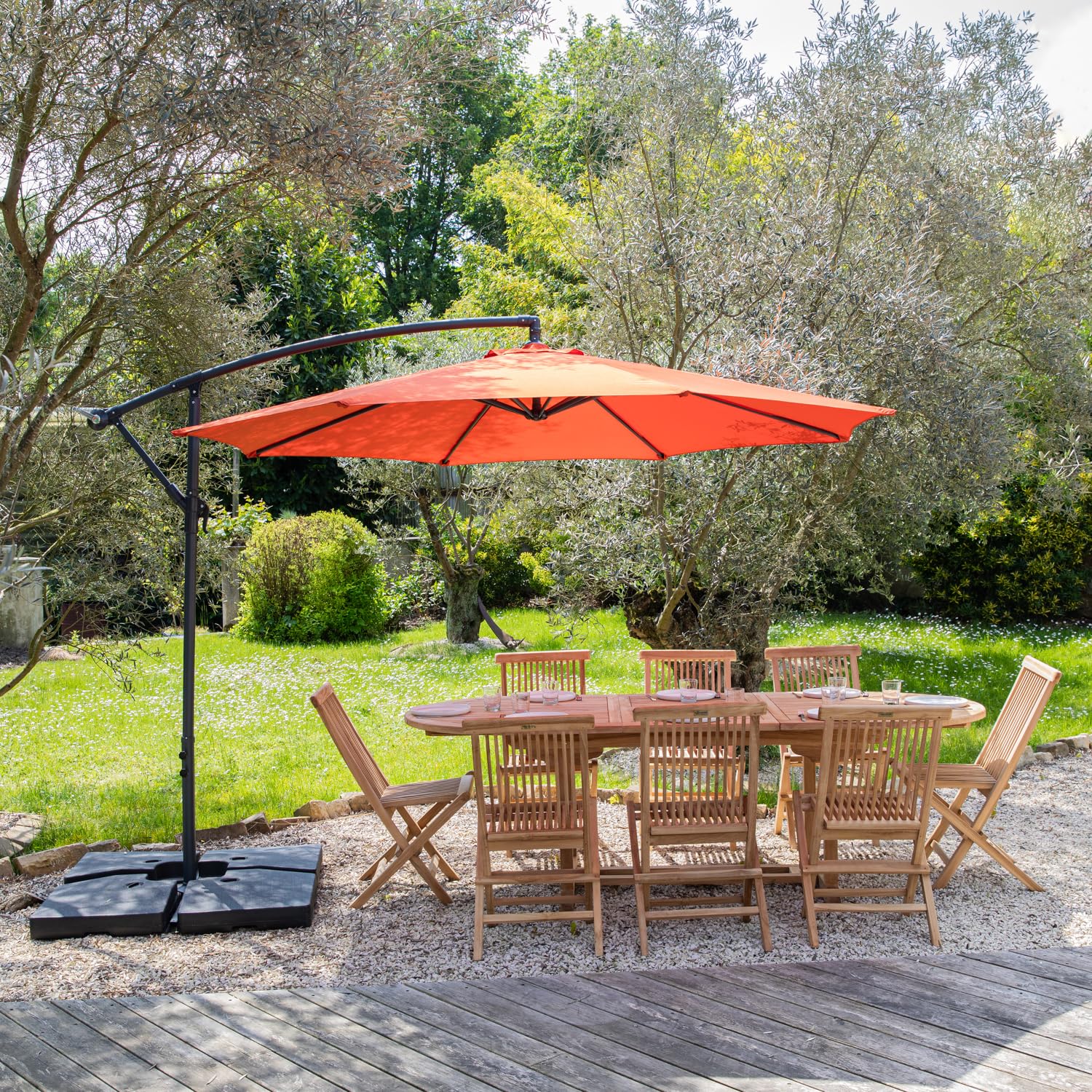 happy-garden-oahu-parasol-d-port-rond-3m-terracotta image 8