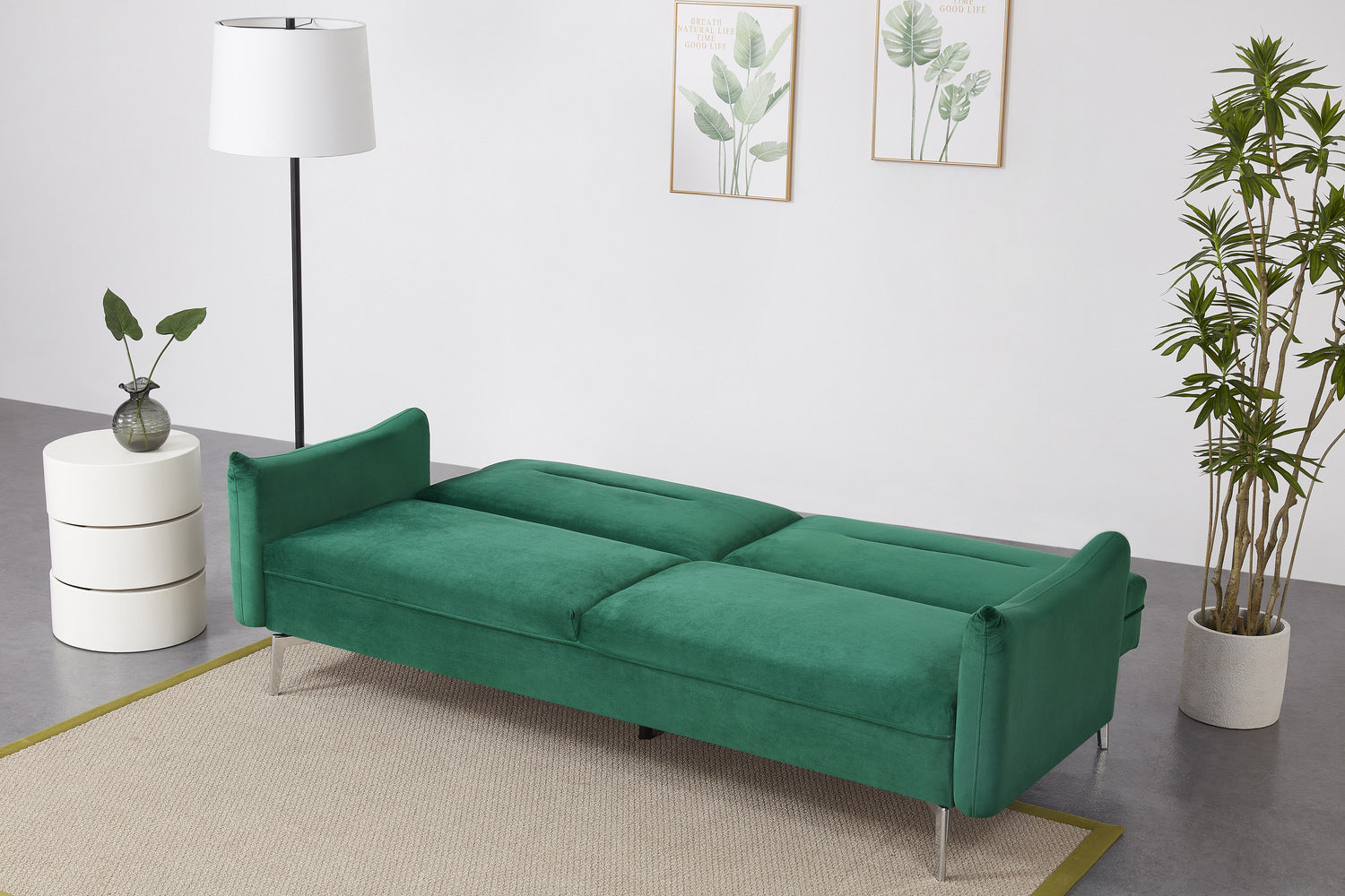 concept-usine-betty-canap-convertible-velours-bleu-3-places image 4