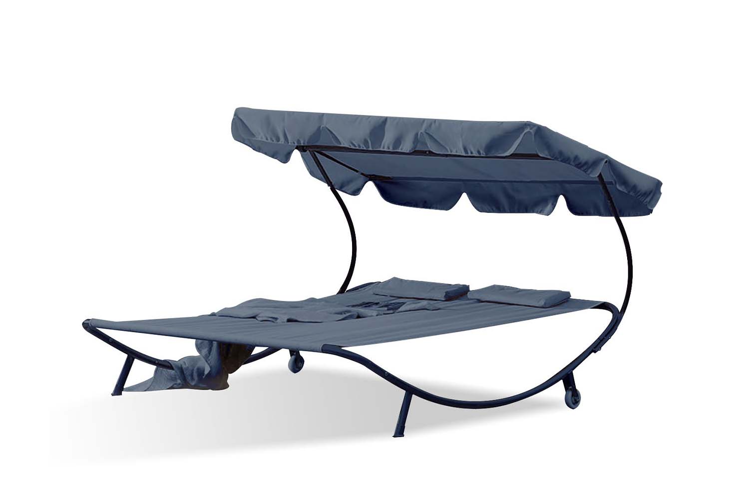 concept-usine-aloha-transat-2-places-gris-avec-pare-soleil image 3