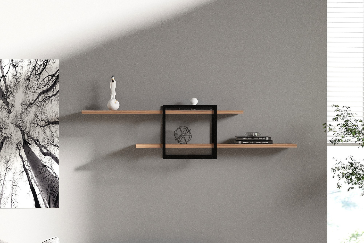 concept-usine-paro-tag-re-murale-120-cm-pin-et-noir image 2