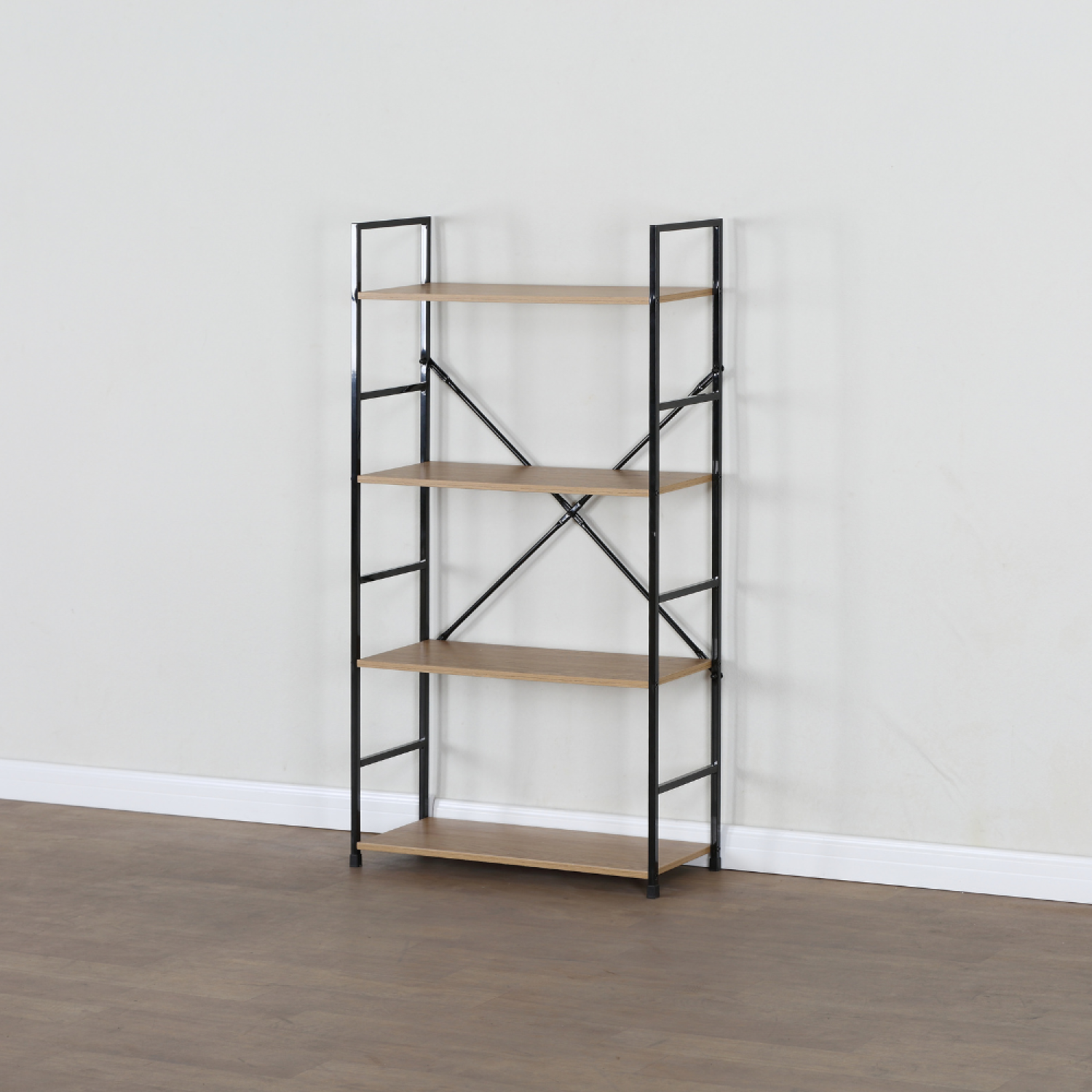 concept-usine-tyda-meuble-rangement-salon-ch-ne-4-tag-res image 3