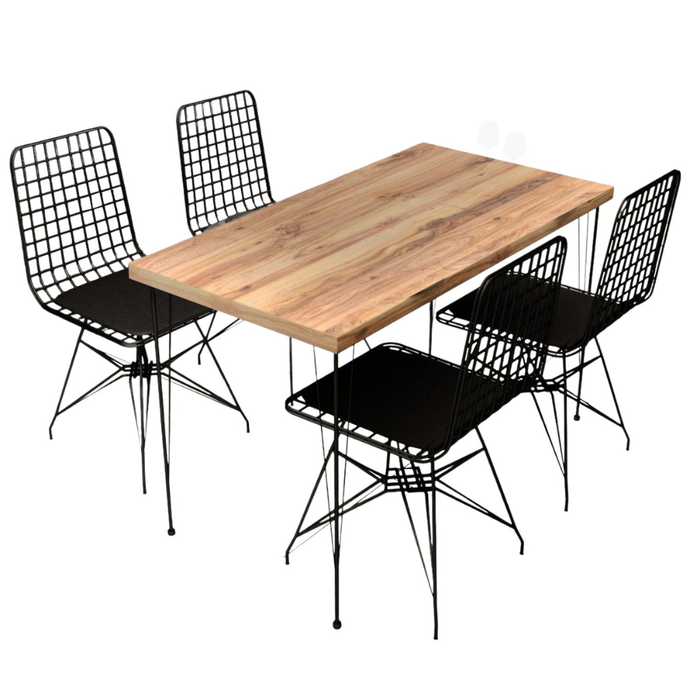 concept-usine-square-table-salle-manger-bois-4-places image 4