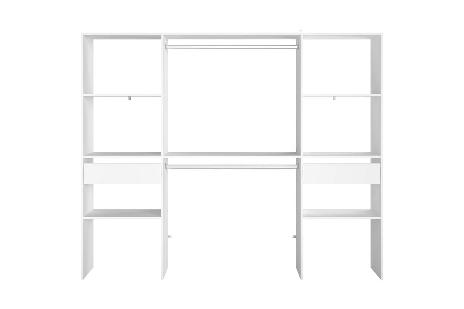 concept-usine-elys-e-dressing-blanc-220-cm-2-penderies image 3