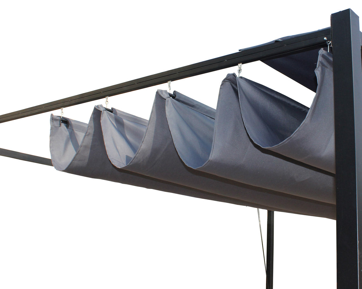concept-usine-tusa-pergola-tonnelle-3x3-taupe image 6