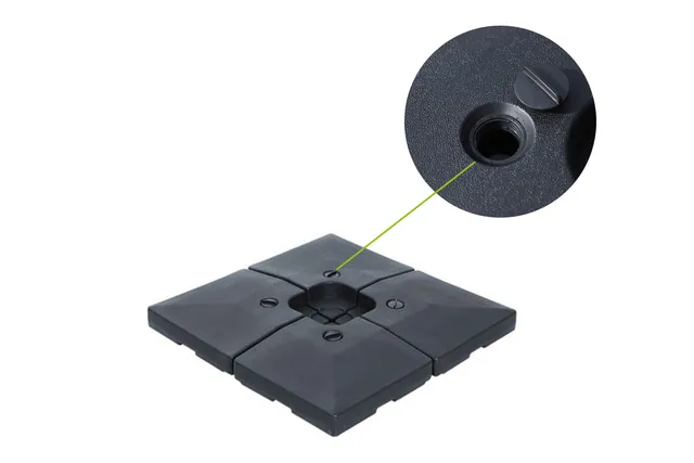 concept-usine-accessoire-lot-4-dalles-parasol-23-l-hdpe image 1