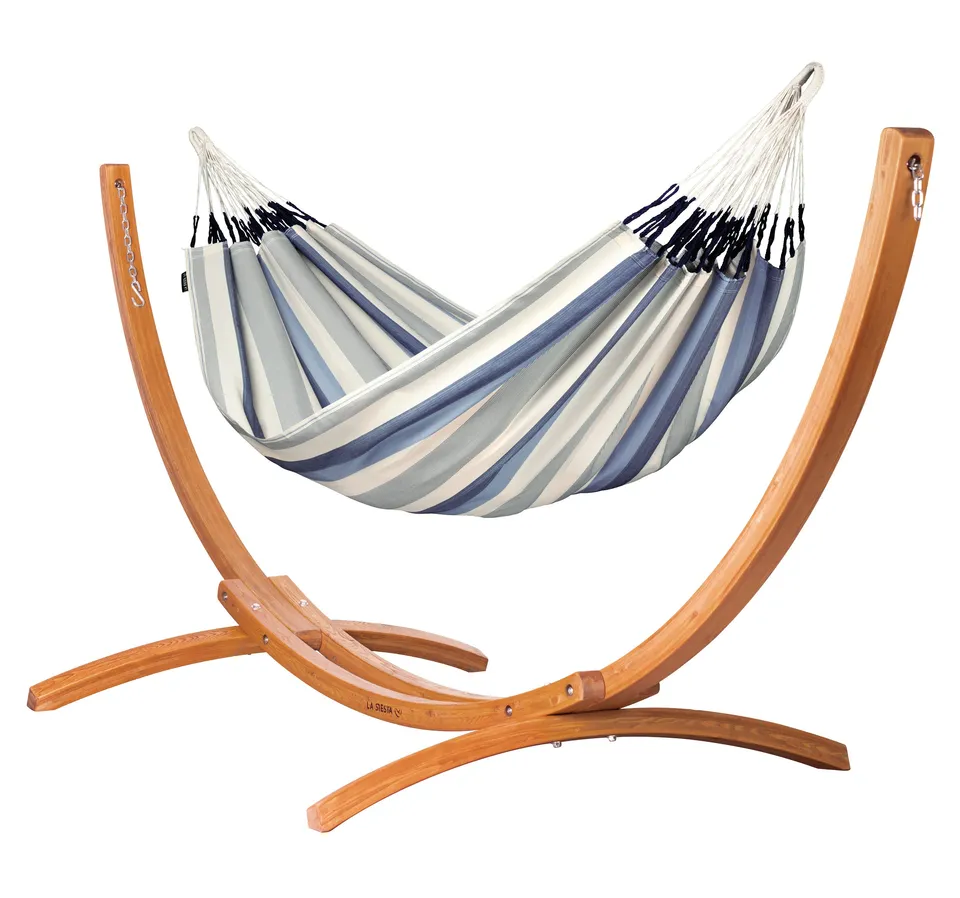 la-siesta-maera-hamac-double-avec-support-350-cm-sea-salt-outdoor image 1