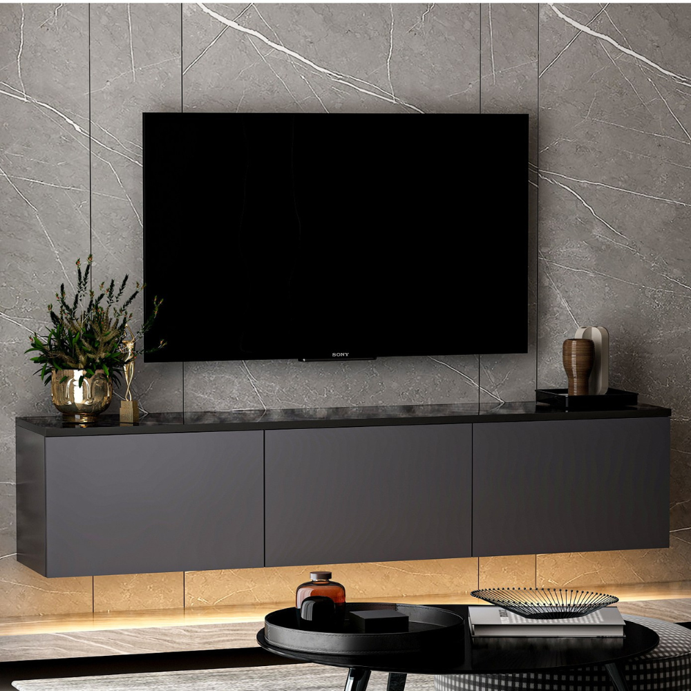 concept-usine-nael-meuble-tv-anthracite-160-cm image 5
