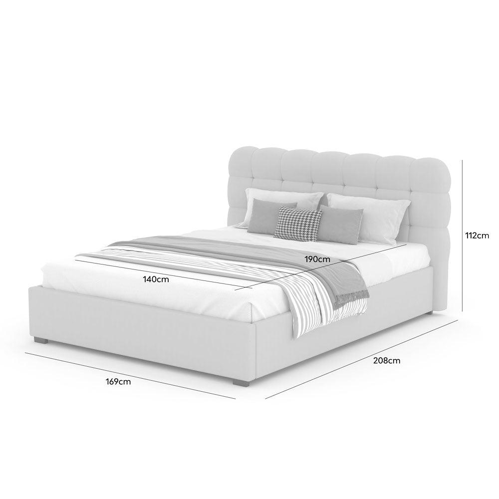 concept-usine-dallas-lit-coffre-140x190-velours-beige image 8