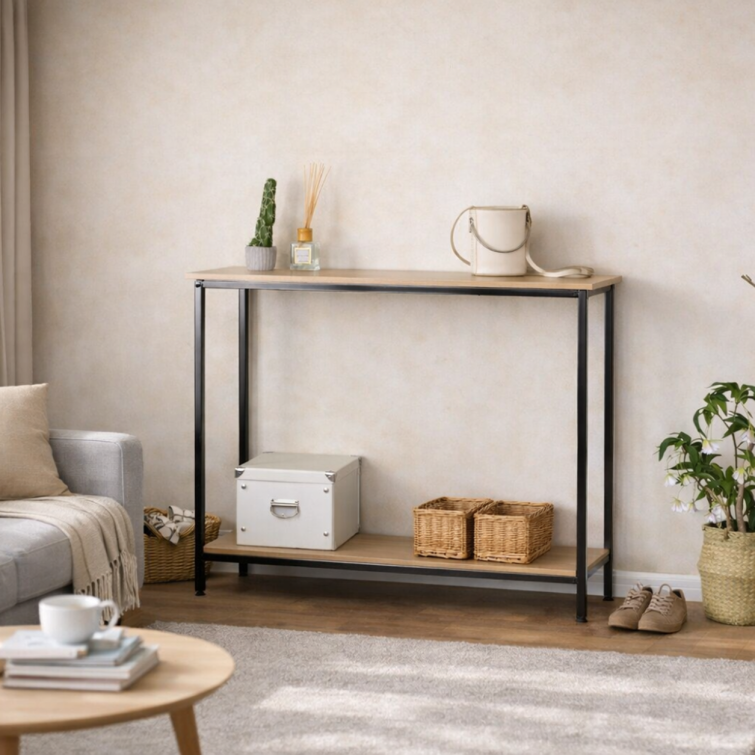 concept-usine-doora-buffet-console-bois-acier-entr-e image 1
