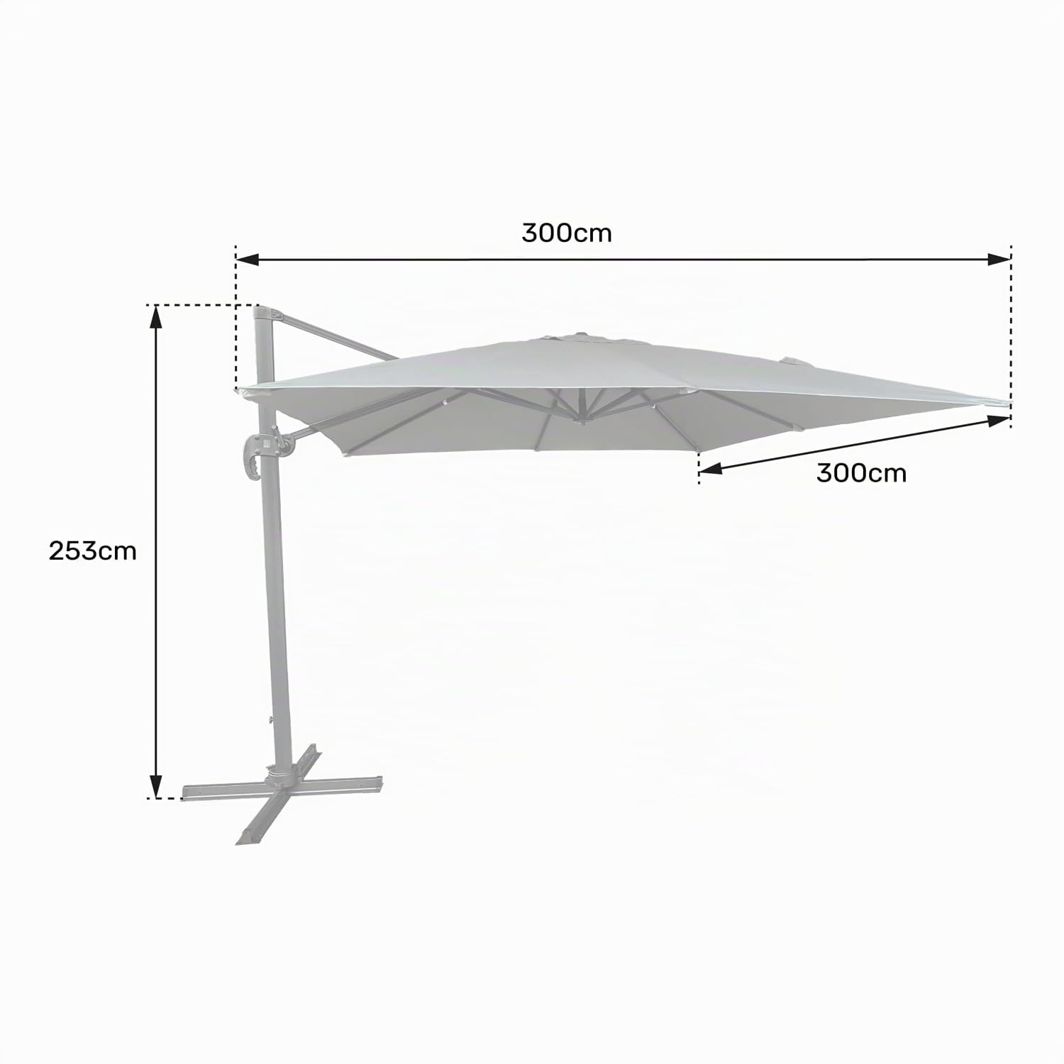 happy-garden-molokai-parasol-d-port-3x3m-noir image 5
