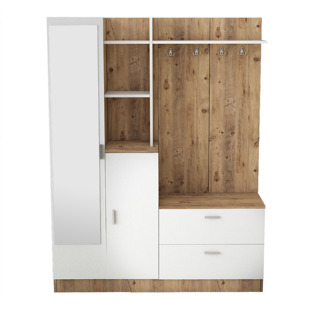 concept-usine-anka-meuble-entr-e-bois-blanc-avec-miroir image 4