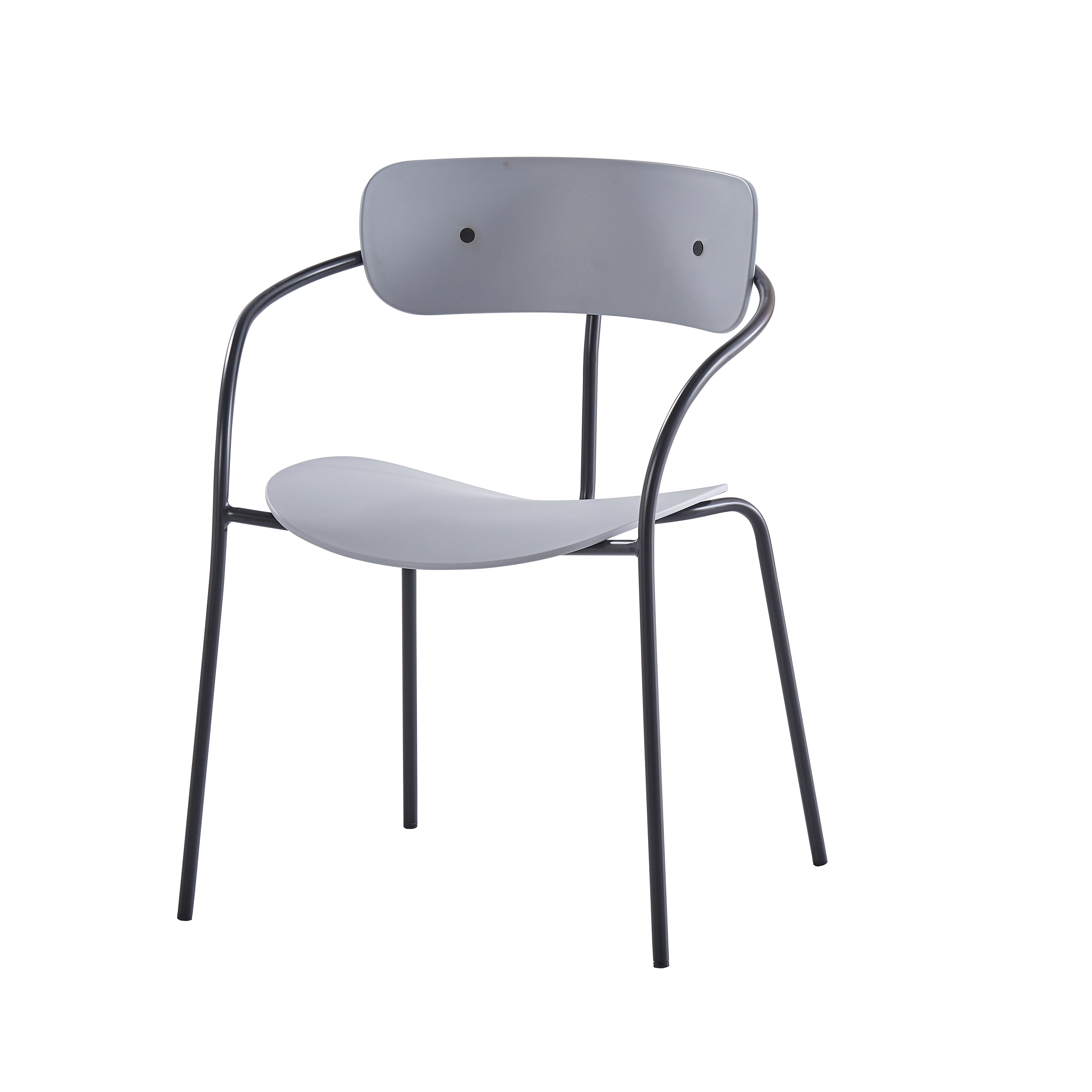 concept-usine-alexia-chaise-salle-manger-gris-clair-lot-2-m-tal image 3