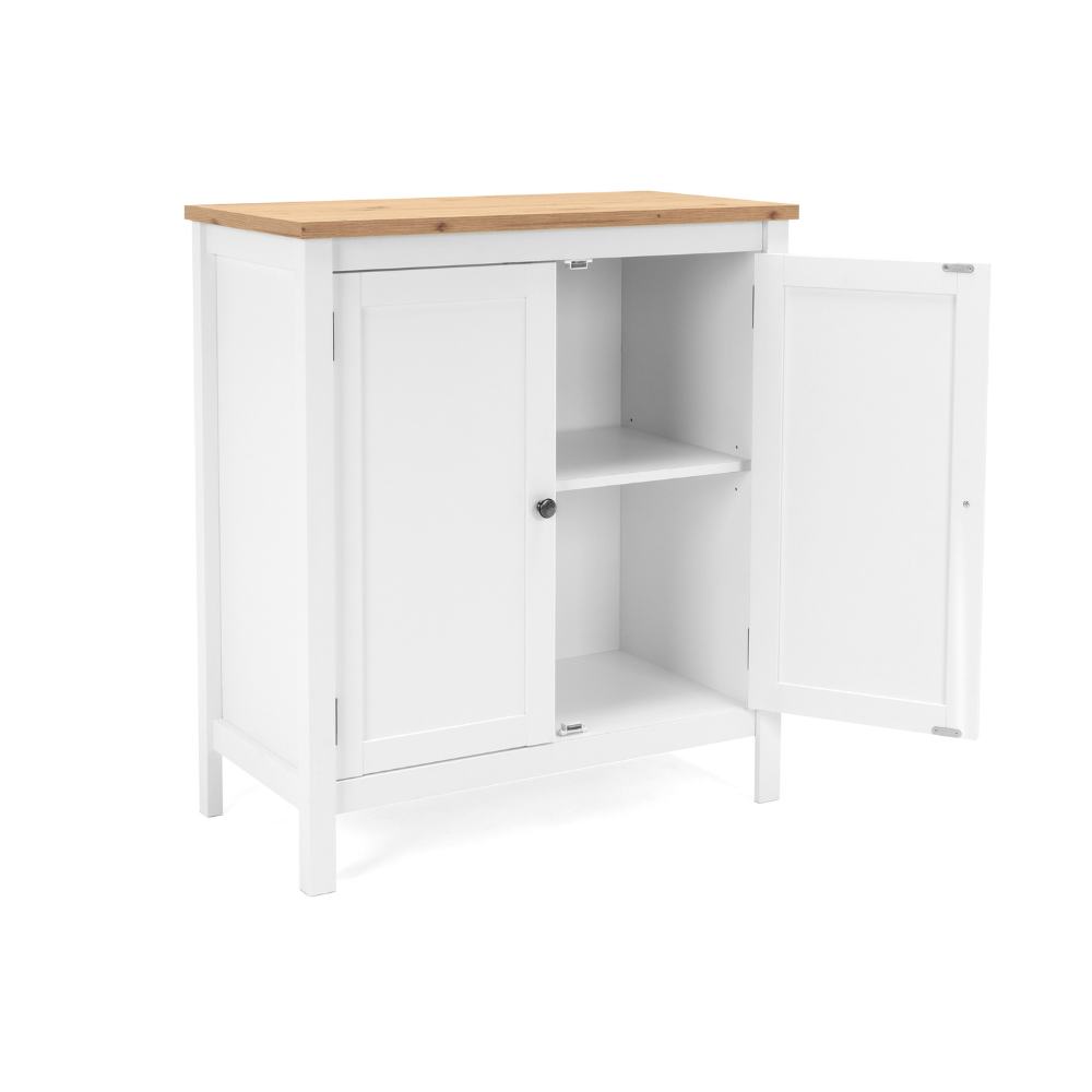 concept-usine-skadar-buffet-blanc-ch-ne-2-portes-scandinave image 5