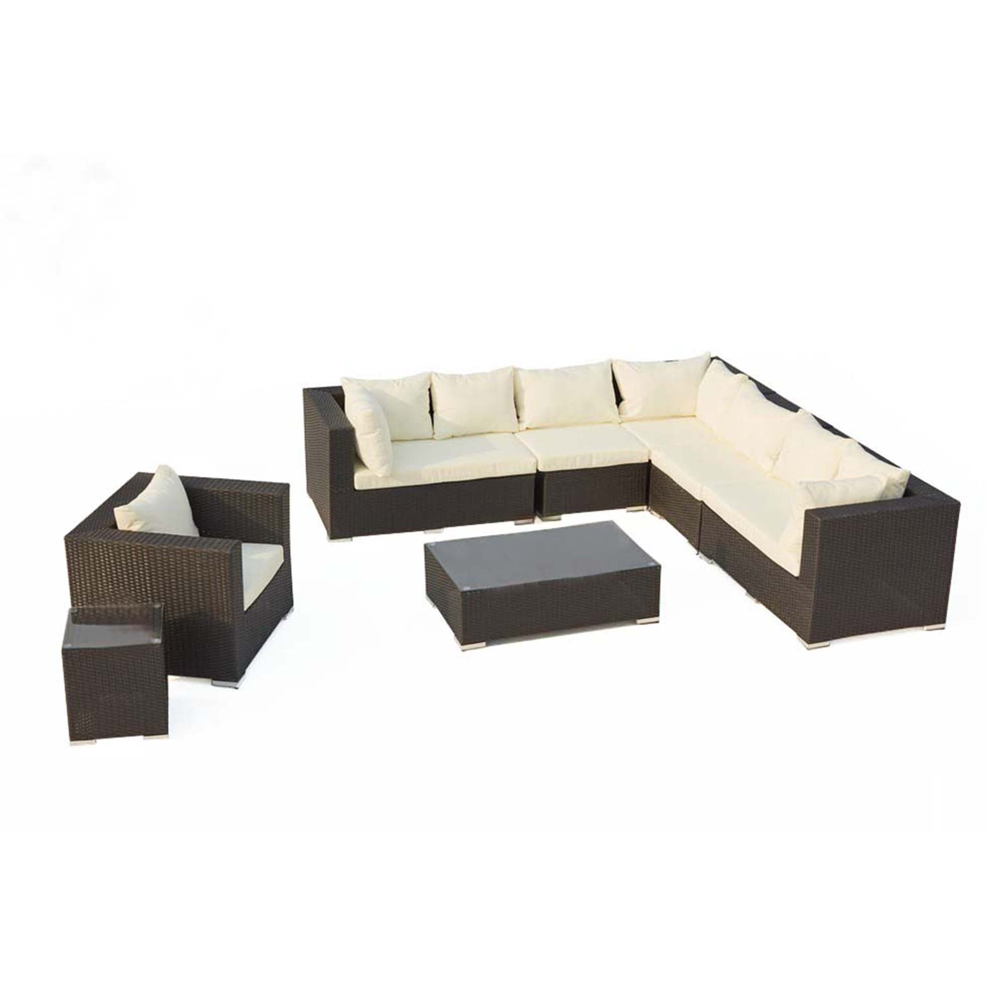 concept-usine-salento-salon-jardin-modulable-noir-blanc-8-places image 3