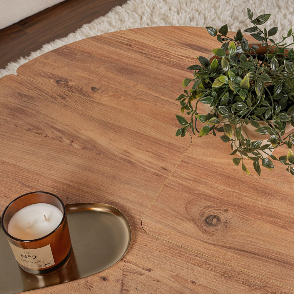 concept-usine-azus-table-basse-ronde-bois-90-cm-duo image 5