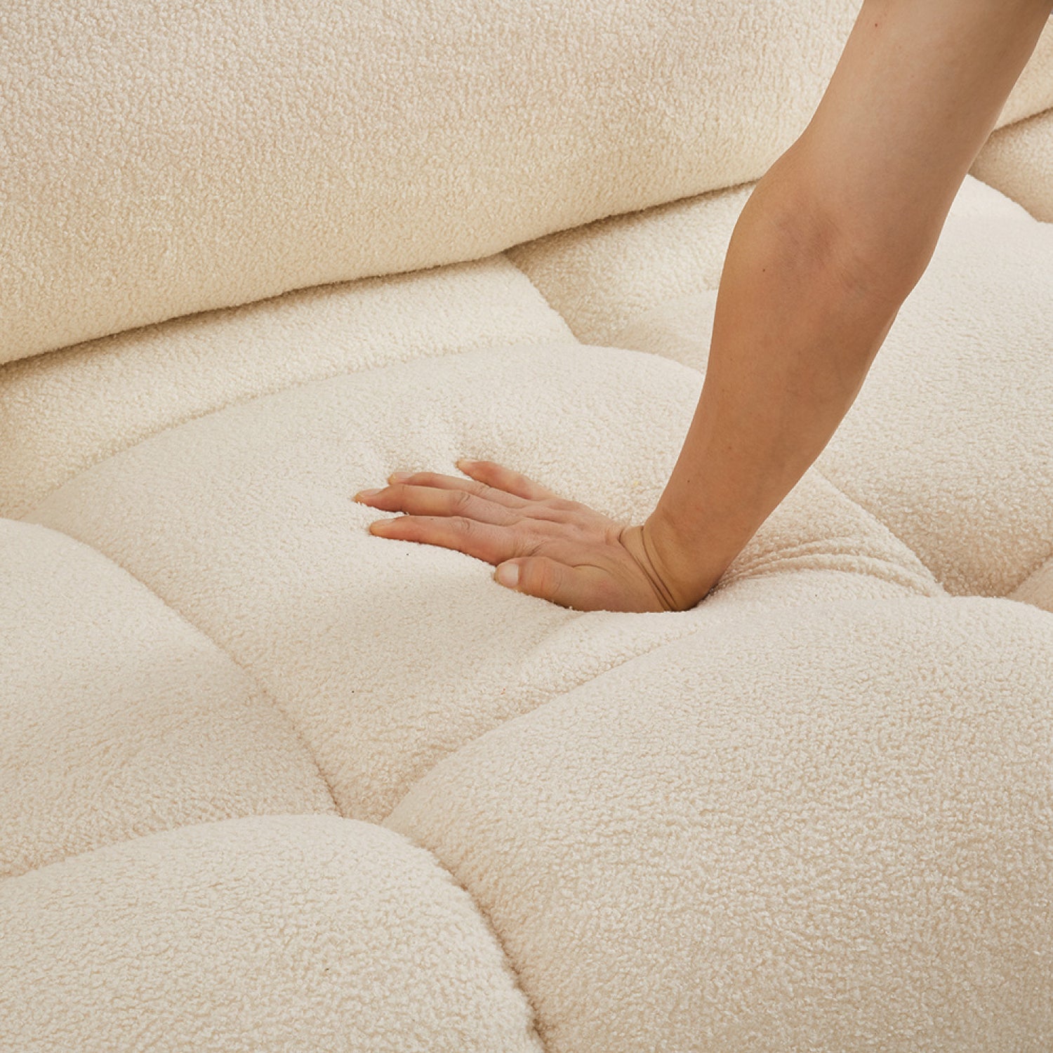 concept-usine-palms-canap-convertible-tissu-bouclette-beige image 6