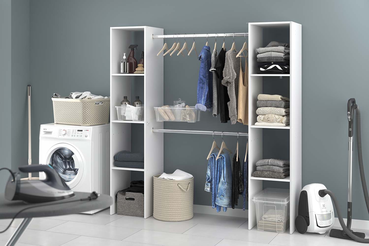 concept-usine-elys-e-dressing-blanc-bois-180-cm-penderie image 2