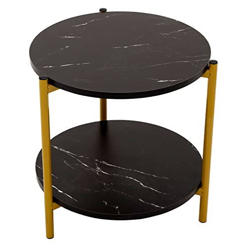 happy-garden-capri-rosalie-table-basse-ronde-effet-marbre image 6