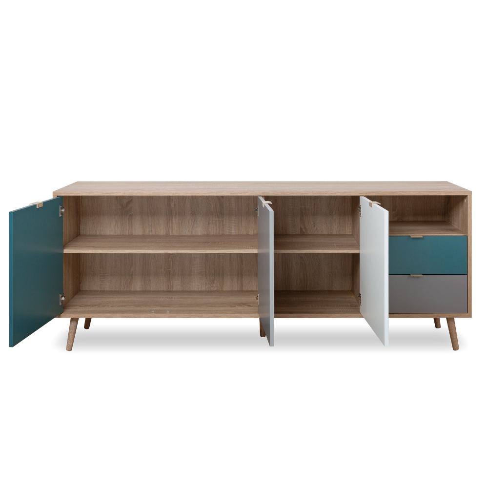 concept-usine-perast-buffet-scandinave-180-cm-tricolore image 5