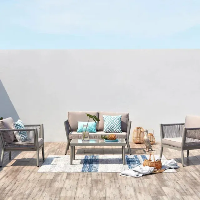 concept-usine-anahma-salon-de-jardin-aluminium-4-places-gris image 1