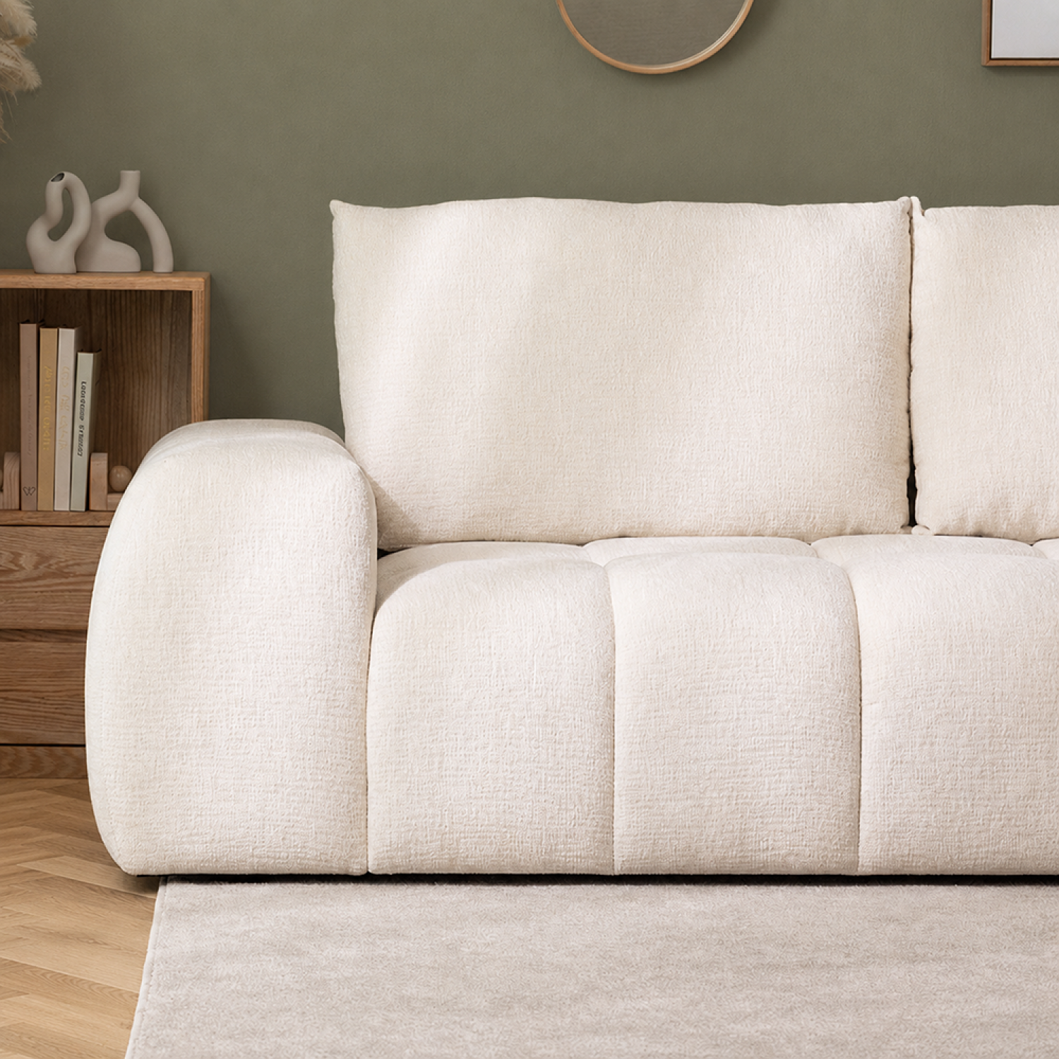 concept-usine-chester-canap-d-angle-5-places-beige-chenille image 6