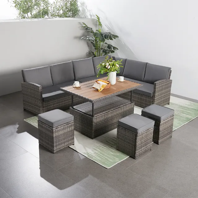 concept-usine-sahara-salon-de-jardin-9-places-gris-fonc-r-sine-tress-e image 1