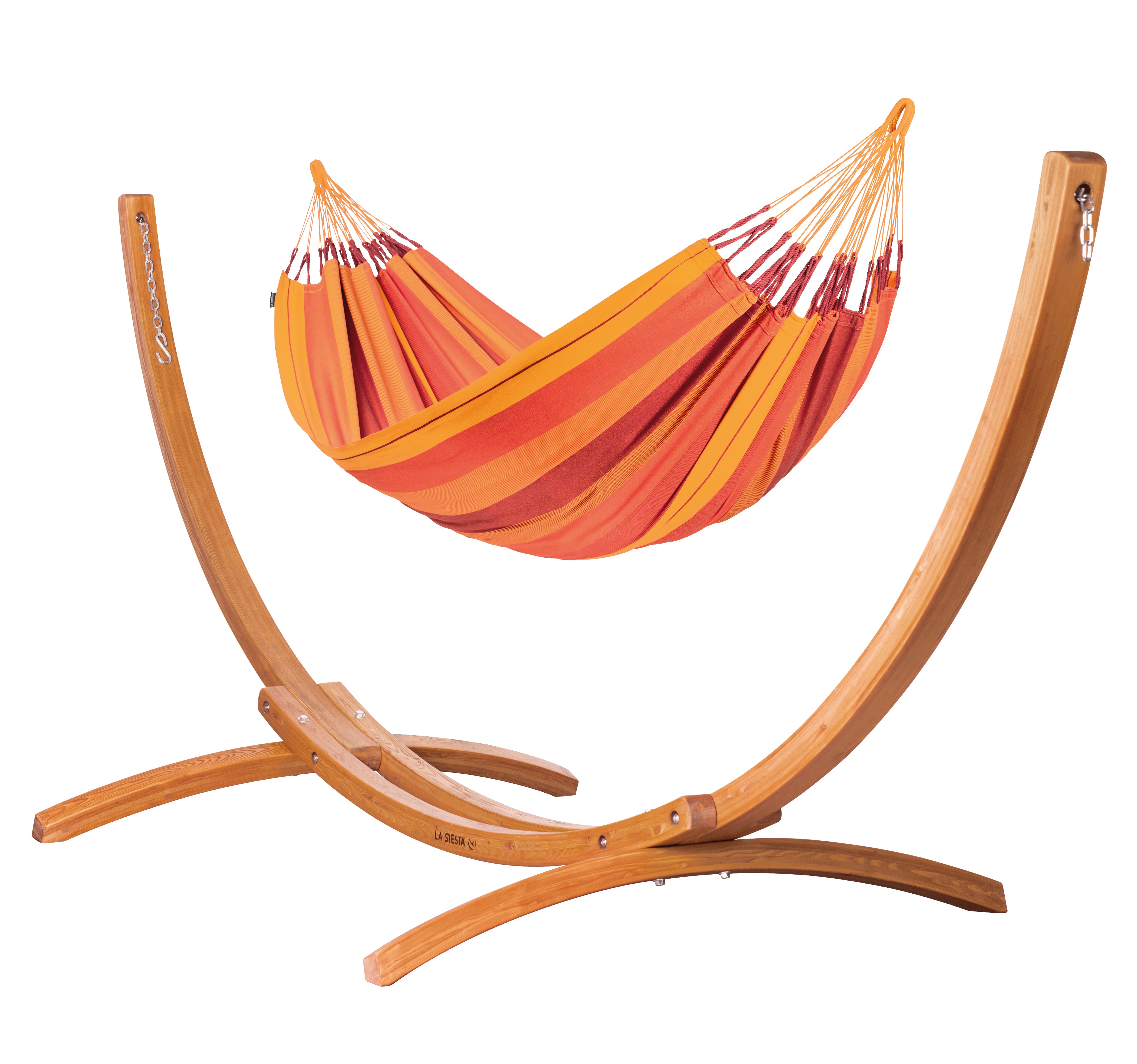 la-siesta-maera-hamac-double-volcano-support-bois-350-cm image 1