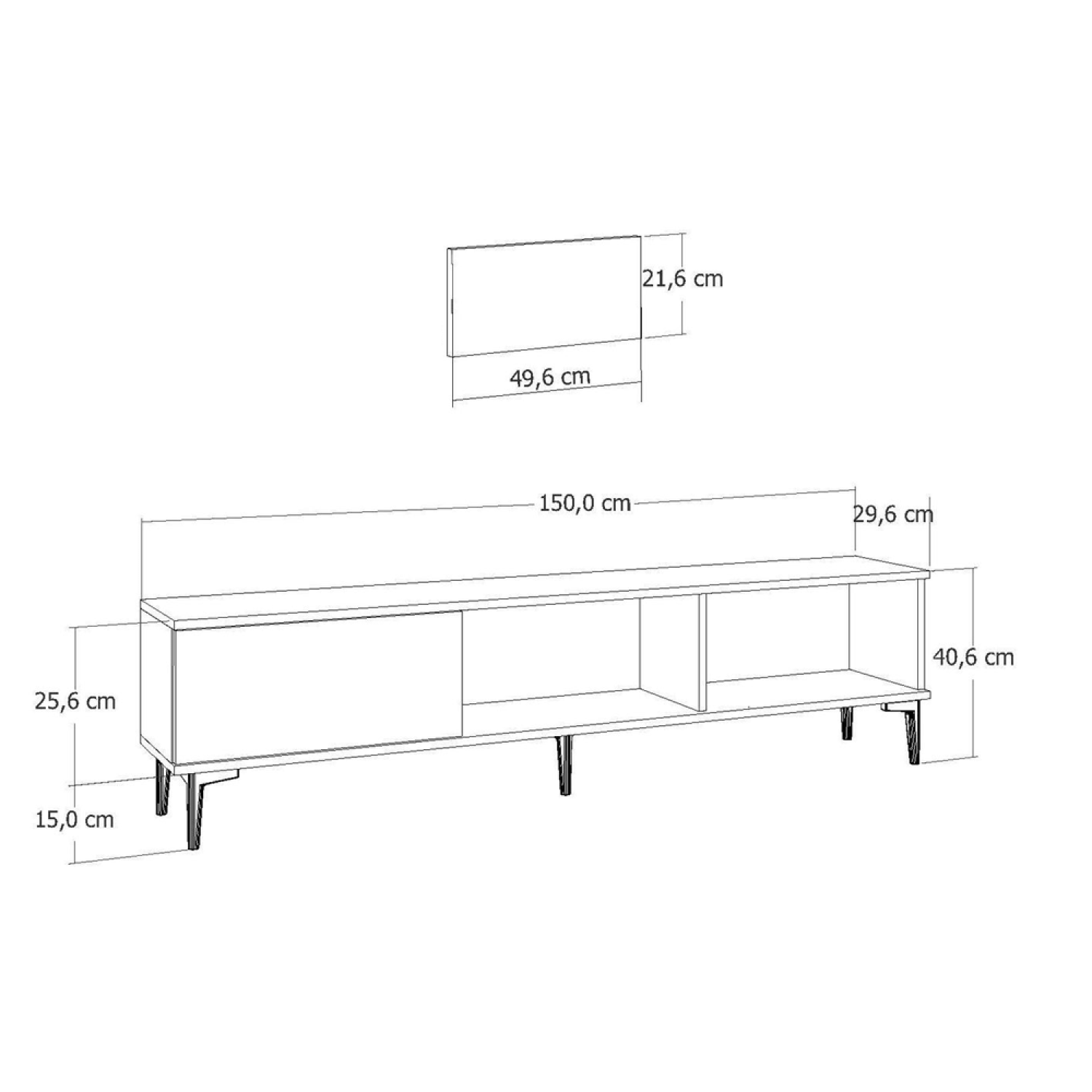 concept-usine-fyra-meuble-tv-150-cm-anthracite-chemin-e-led image 6