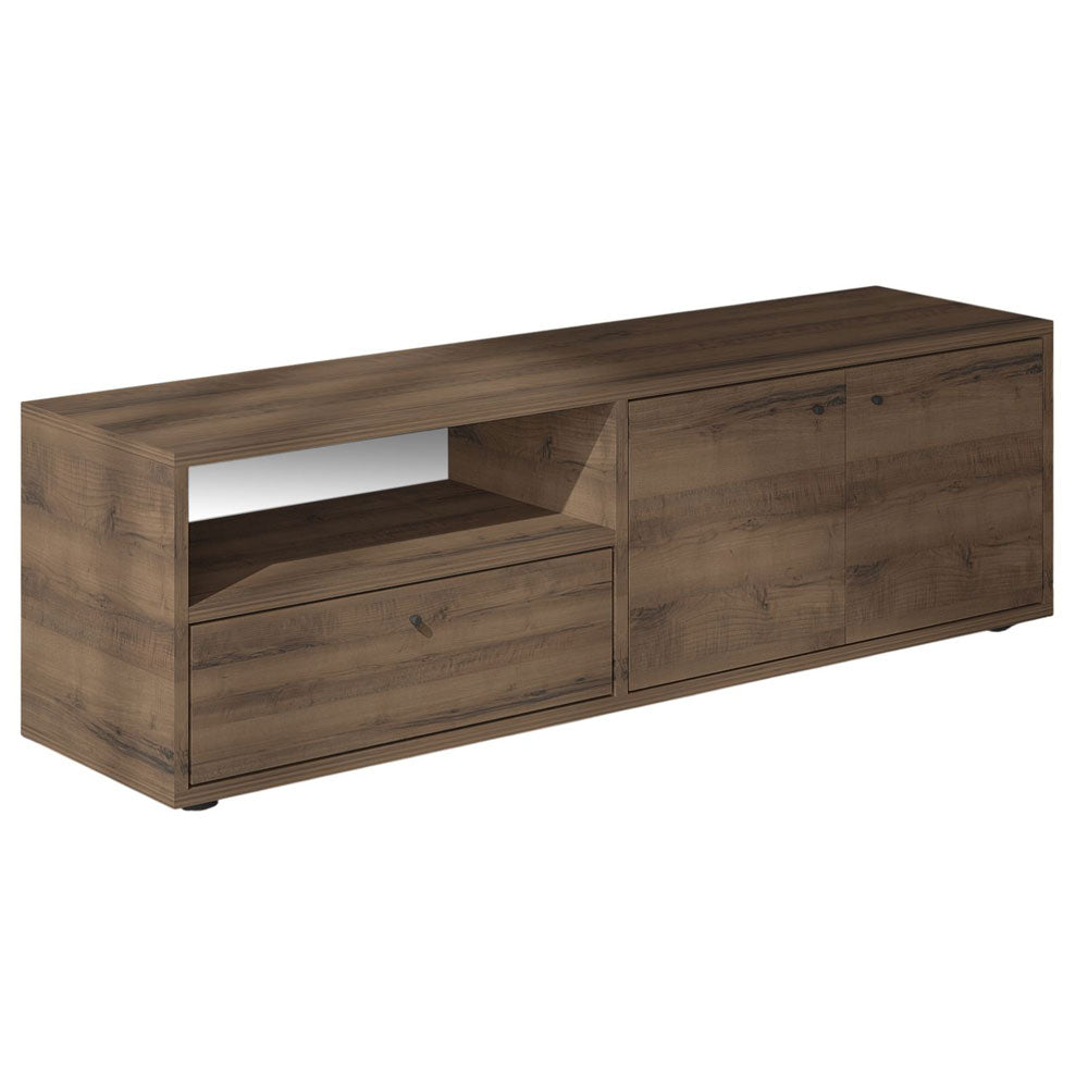 concept-usine-oaki-meuble-tv-bois-fonc-136-cm image 4