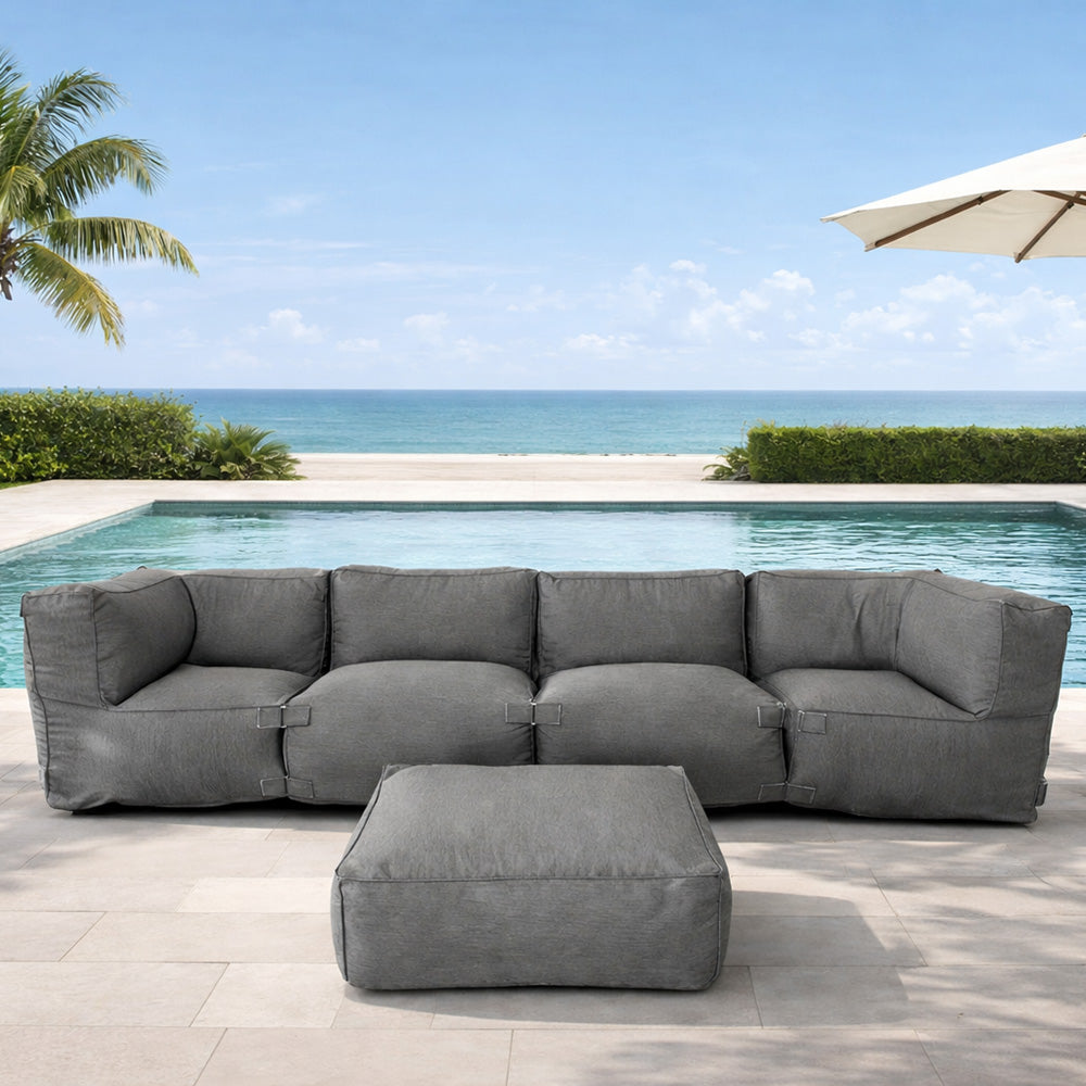 concept-usine-praiano-5-poufs-exterieur-modulable-beige image 2