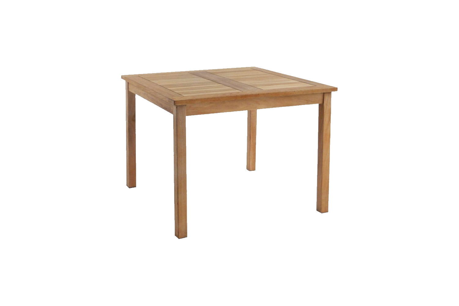 concept-usine-karra-salon-de-jardin-teck-4-places-bois-brut image 1