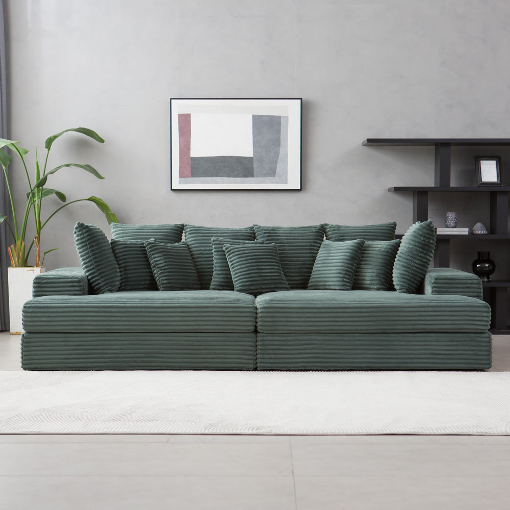 concept-usine-cardiff-canap-4-places-beige-velours-c-tel image 2