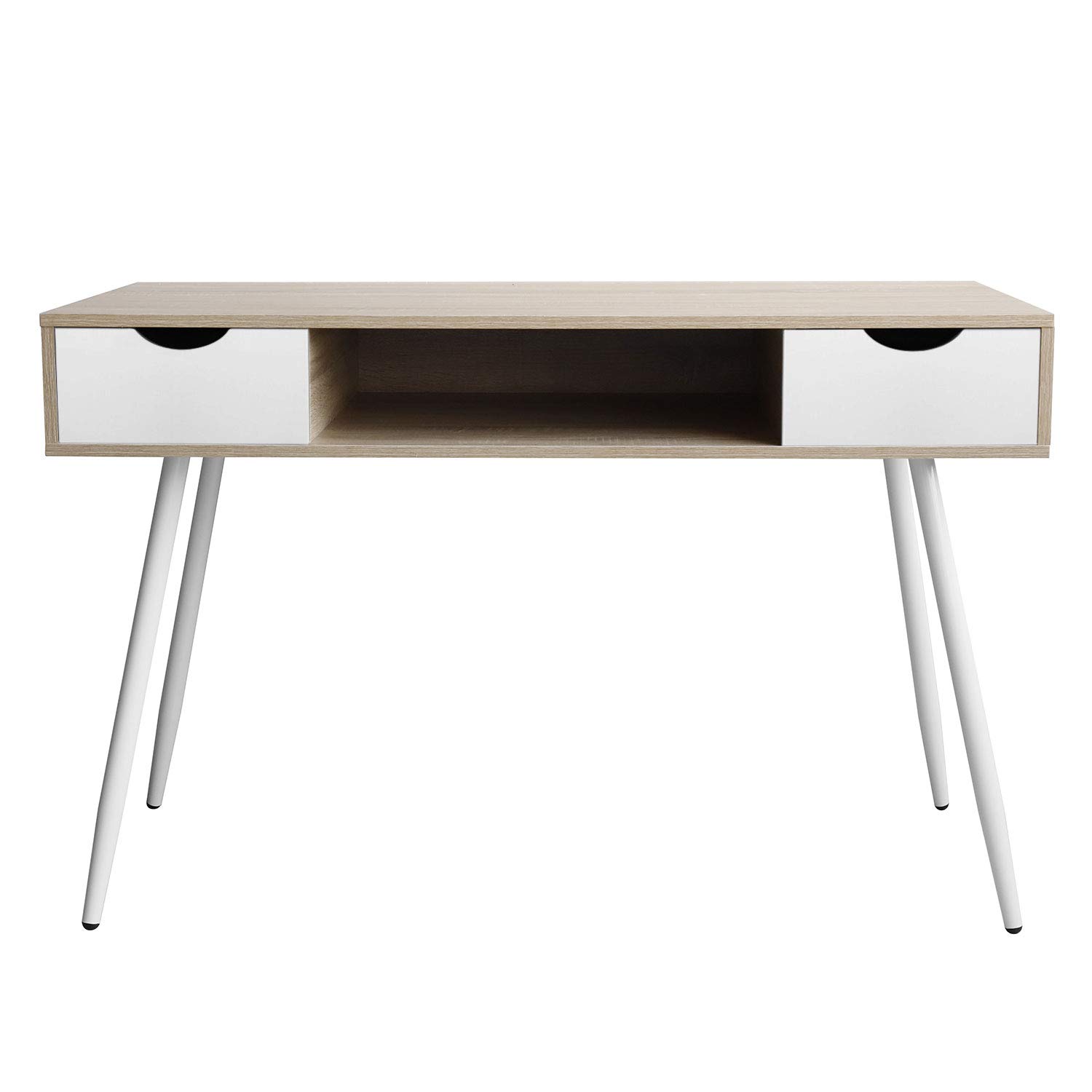 happy-garden-lampedusa-bjorn-bureau-blanc-120-cm-2-tiroirs image 4