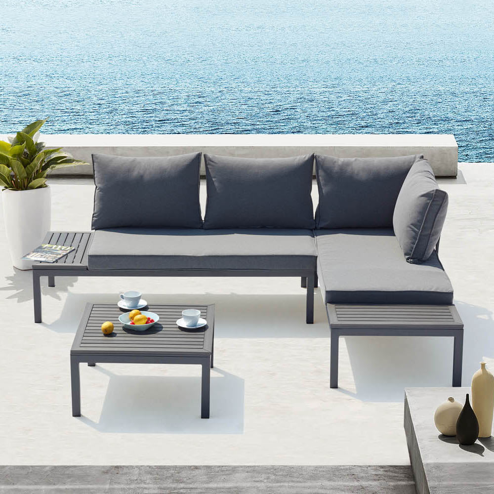 concept-usine-lolea-salon-de-jardin-4-places-aluminium-gris image 1