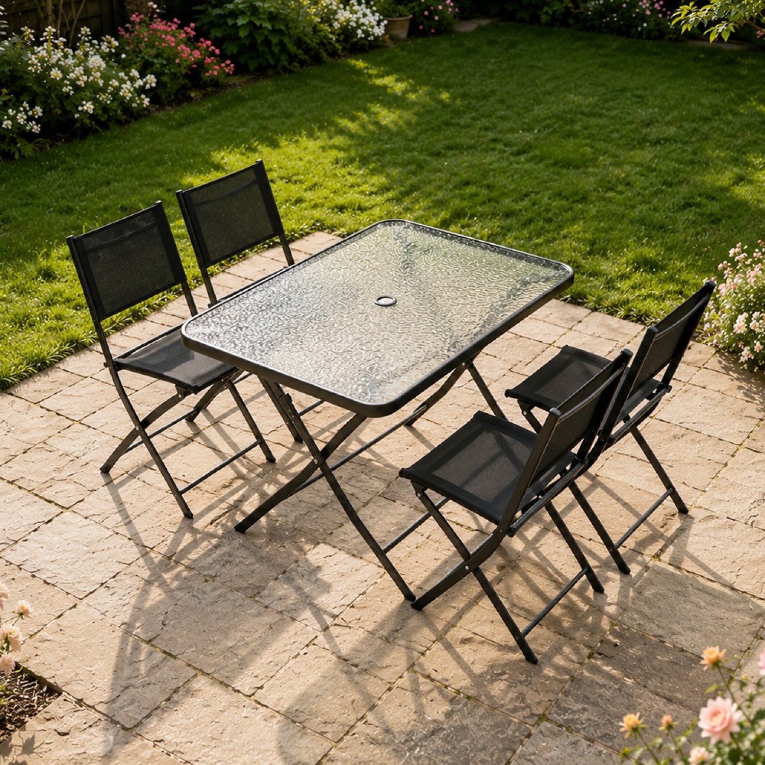 concept-usine-mahon-salon-de-jardin-noir-4-places-acier image 3