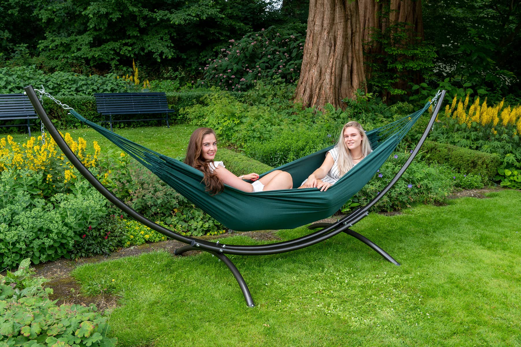 tropilex-natural-organic-hamac-double-vert-350-cm-180-kg image 4