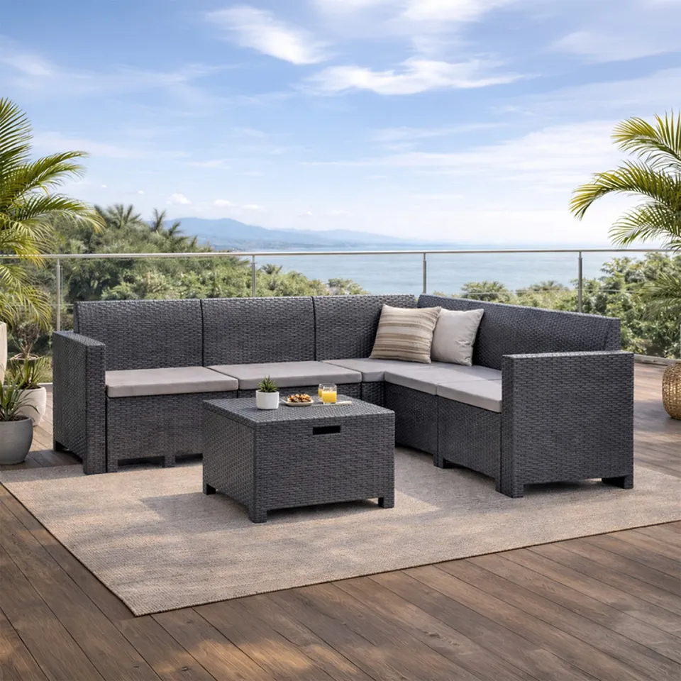 concept-usine-isparta-salon-jardin-resine-gris-5-places image 1