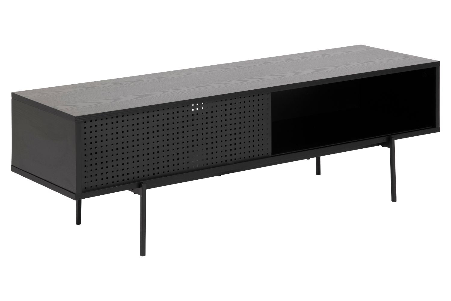 concept-usine-jupiter-meuble-tv-140-cm-noir-avec-rangement image 5